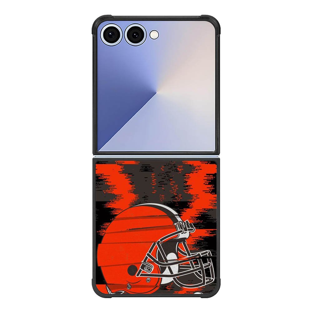 Cleveland Browns Nfl Team Logo Samsung Galaxy Z Flip 7 5G Case