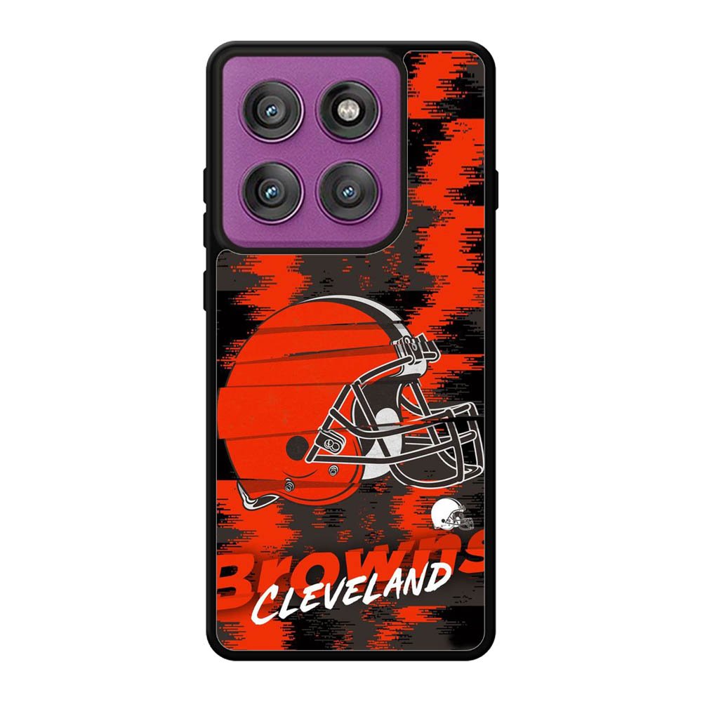 Cleveland Browns Nfl Team Logo Motorola Moto Edge 60 Pro Case
