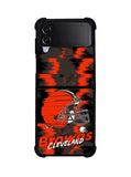 Cleveland Browns Nfl Team Logo Samsung Galaxy Z Flip 4 5G 2022 Case