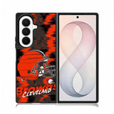 Cleveland Browns Nfl Team Logo Samsung Galaxy Z Fold 8 Ultra Case DC0367