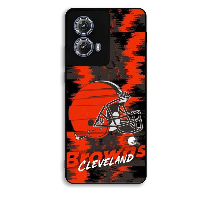 Cleveland Browns Nfl Team Logo Motorola Moto Edge 2024 Case DC0044