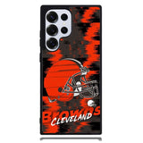 Cleveland Browns Nfl Team Logo Samsung Galaxy S25 Ultra Case DC0367