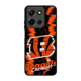 Cincinnati Bengals Nfl Team Logo Motorola Moto G 5G 2025 Case DC6577