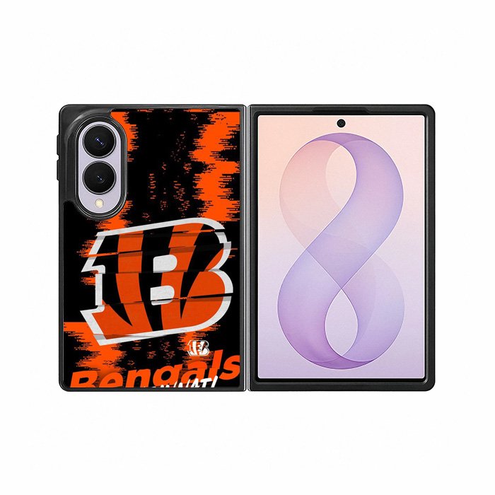 Cincinnati Bengals Nfl Team Logo Samsung Galaxy Z Fold 8 Case DC0351