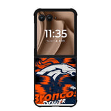 Denver Broncos Nfl Team Logo Motorola Moto RAZR Plus 2025 Case