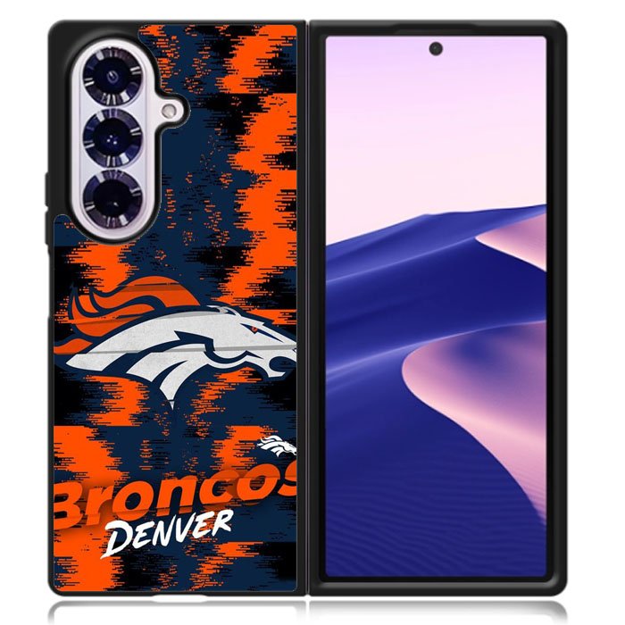 Denver Broncos Nfl Team Logo Samsung Galaxy Z Fold 7 Case DC0497