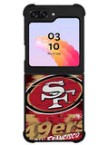 San Francisco 49Ers NFL Team Logo Samsung Galaxy Z Flip 5 5G 2023 Case