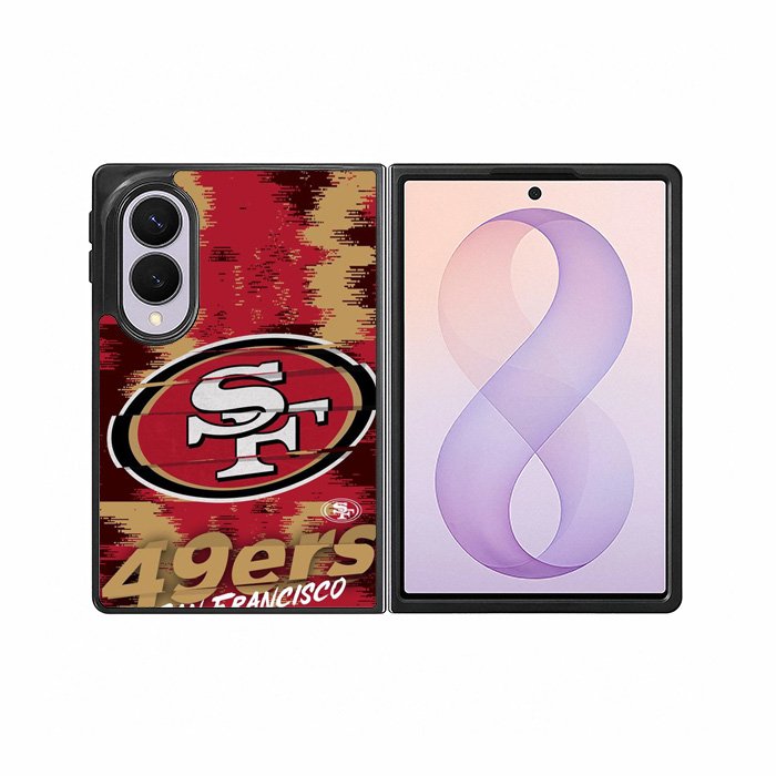 San Francisco 49Ers Nfl Team Logo Samsung Galaxy Z Fold 8 Case DC1616