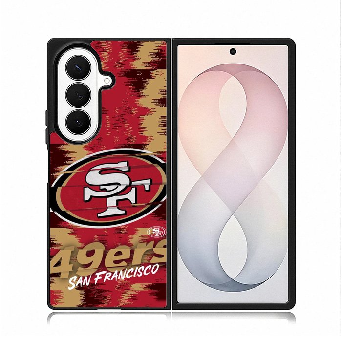 San Francisco 49Ers Nfl Team Logo Samsung Galaxy Z Fold 8 Ultra Case DC1616