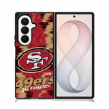 San Francisco 49Ers Nfl Team Logo Samsung Galaxy Z Fold 8 Ultra Case DC1616