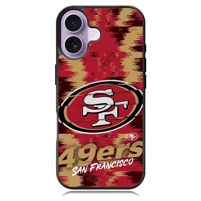 San Francisco 49Ers Nfl Team Logo iPhone 16 Plus Case DC1616