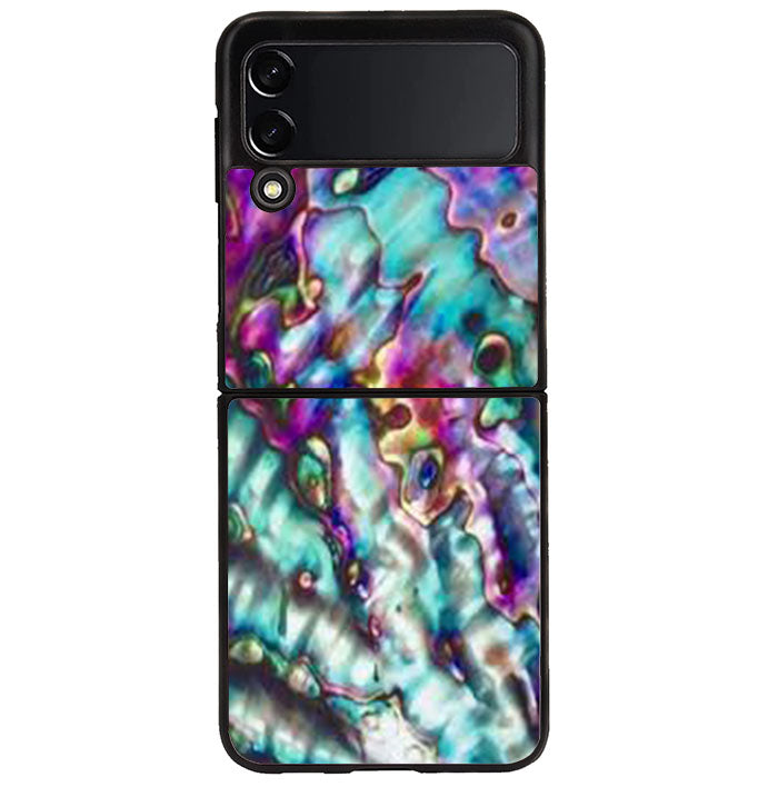 Mother of Pearl Abalone Samsung Galaxy Z Flip 4 5G 2022 Case