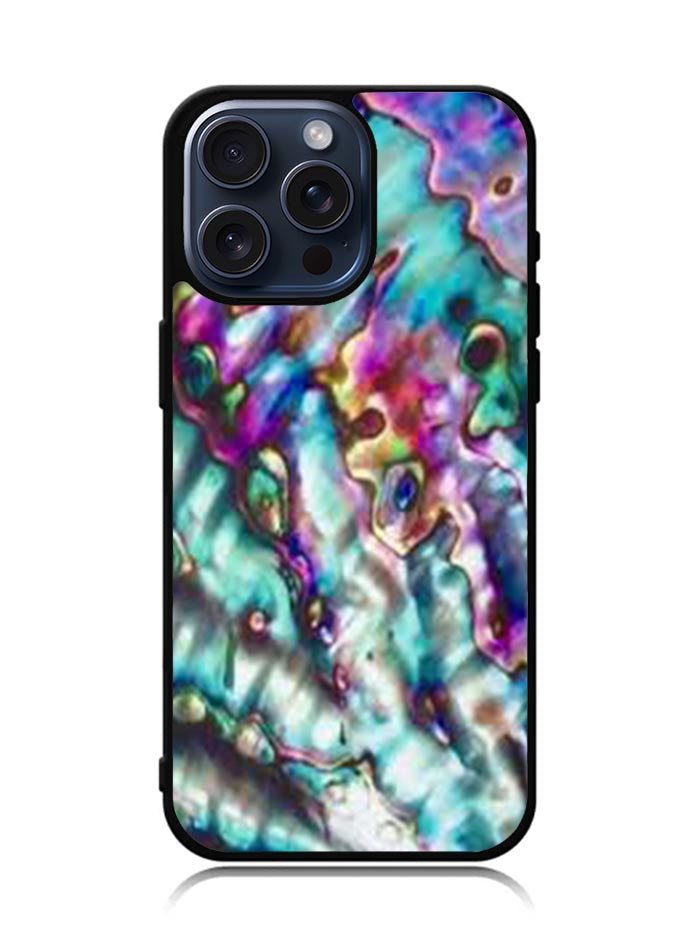 Mother of Pearl Abalone iPhone 15 Pro Case BLN3228