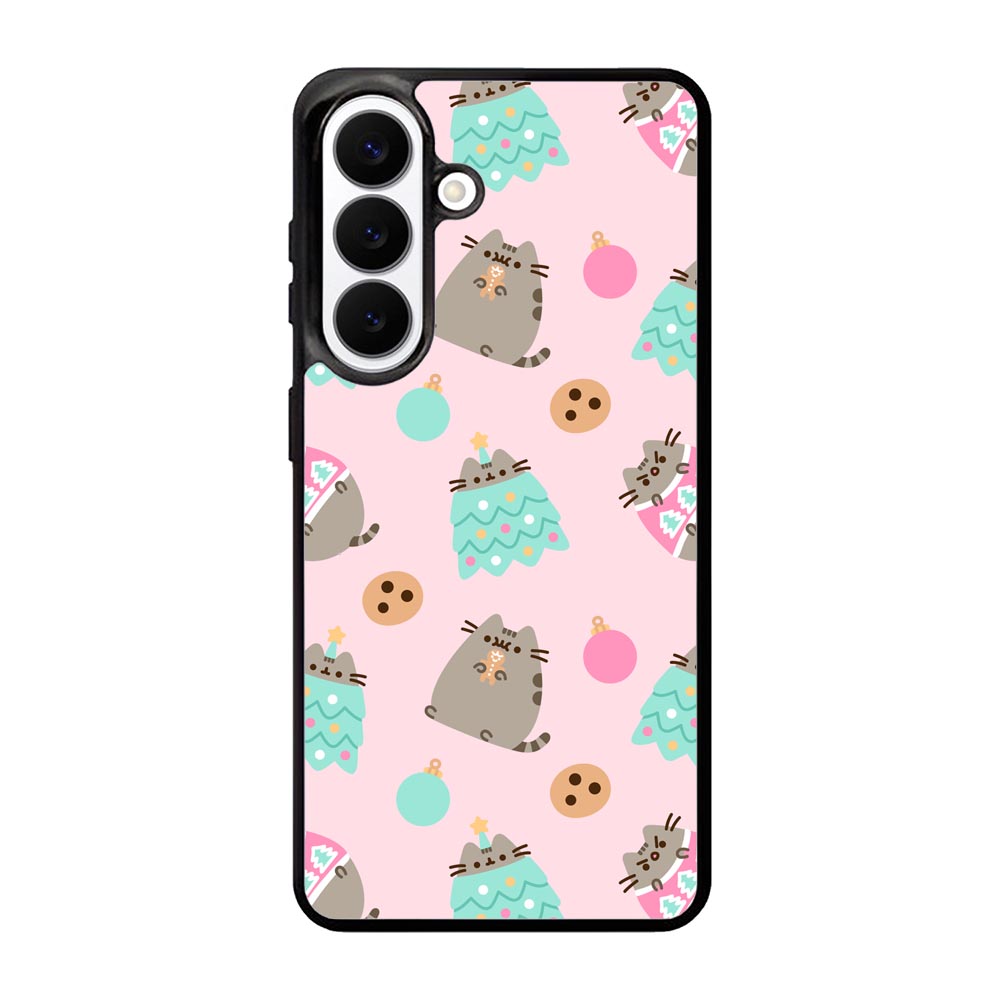 Pusheen Samsung Galaxy S26 phone case with DC1530 design
