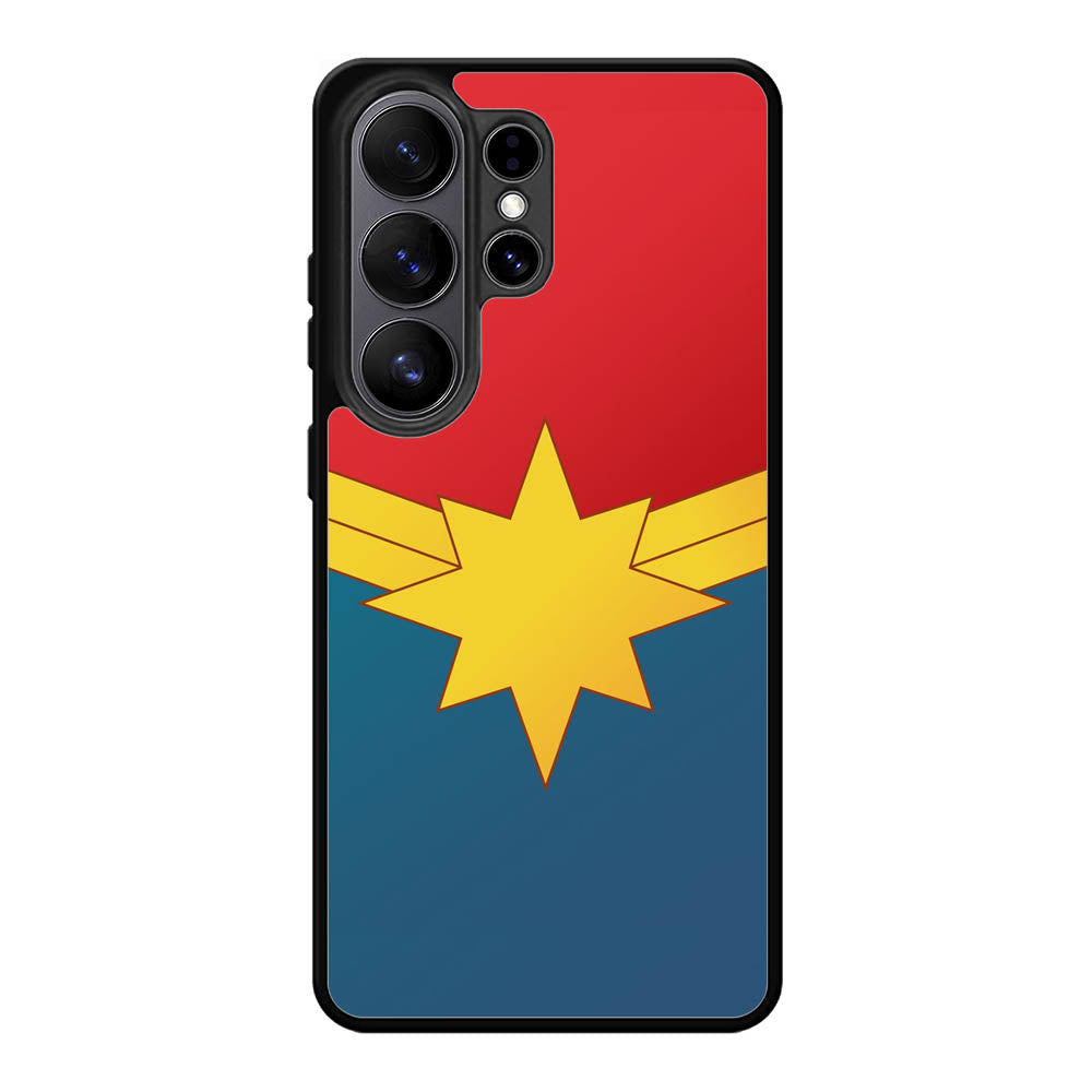 Captain Marvel Logo Samsung Galaxy S26 Ultra phone case
