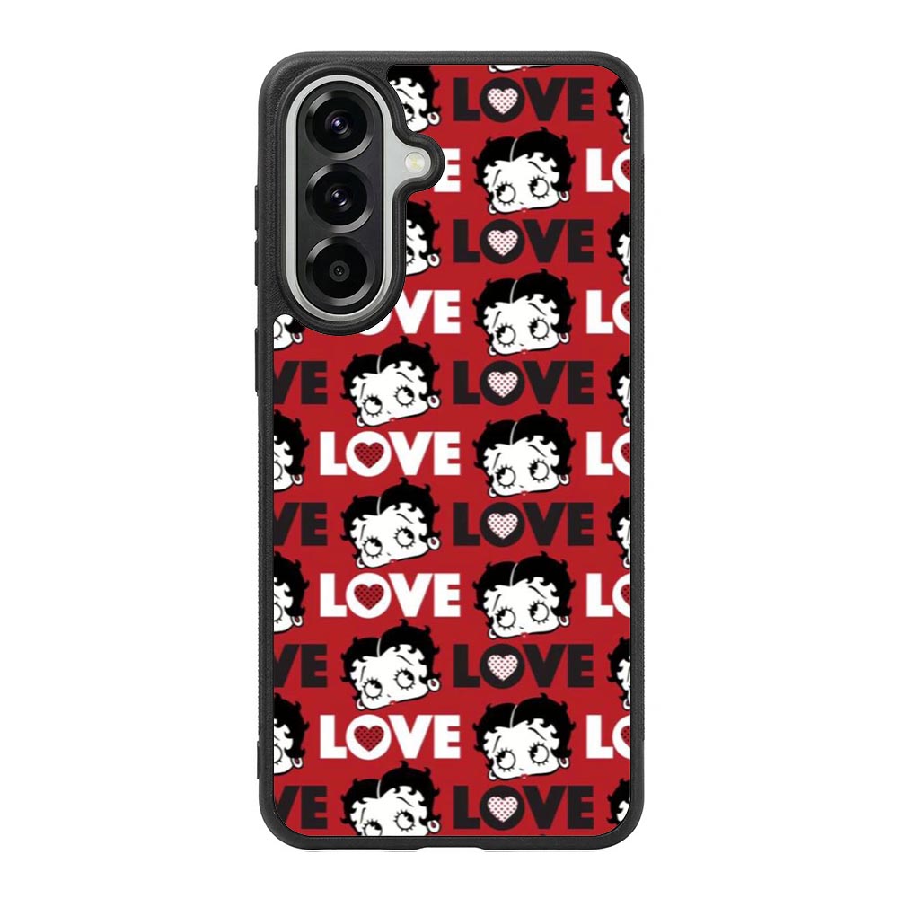 Betty Boop Love Cute Red Samsung Galaxy A57 Case DC0178