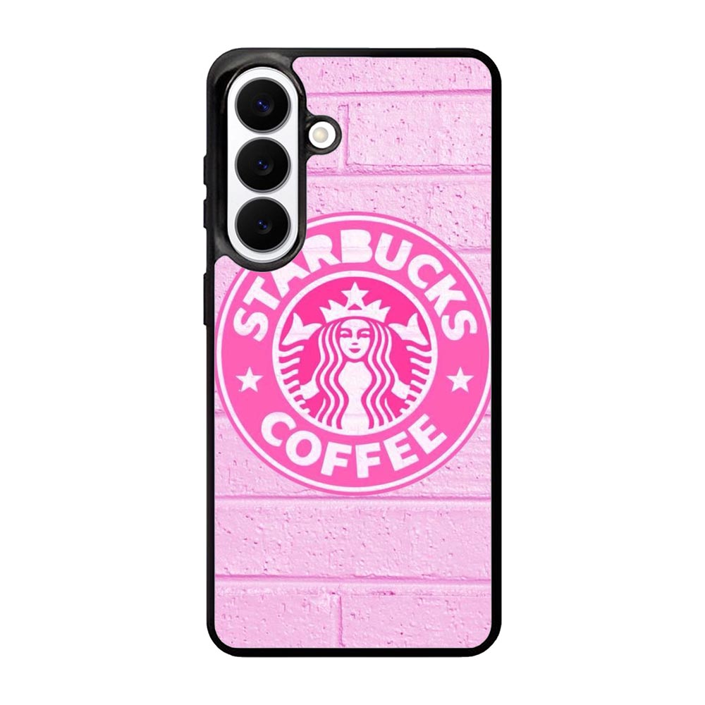 Pink Starbucks Logo 7th Samsung Galaxy S26 phone case