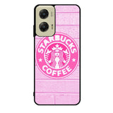Pink Starbucks Logo 7th Motorola Moto G Stylus 5G 2024 Case
