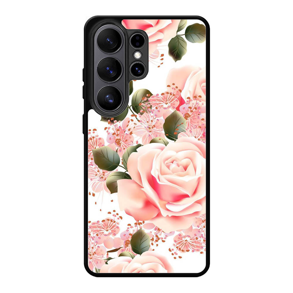 Flowers Pink Samsung Galaxy S26 Ultra Case DC0653