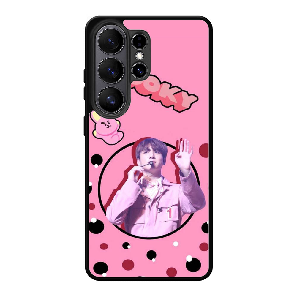 BTS Bt21 Cooky Samsung Galaxy S26 Ultra phone case with DC0248 design