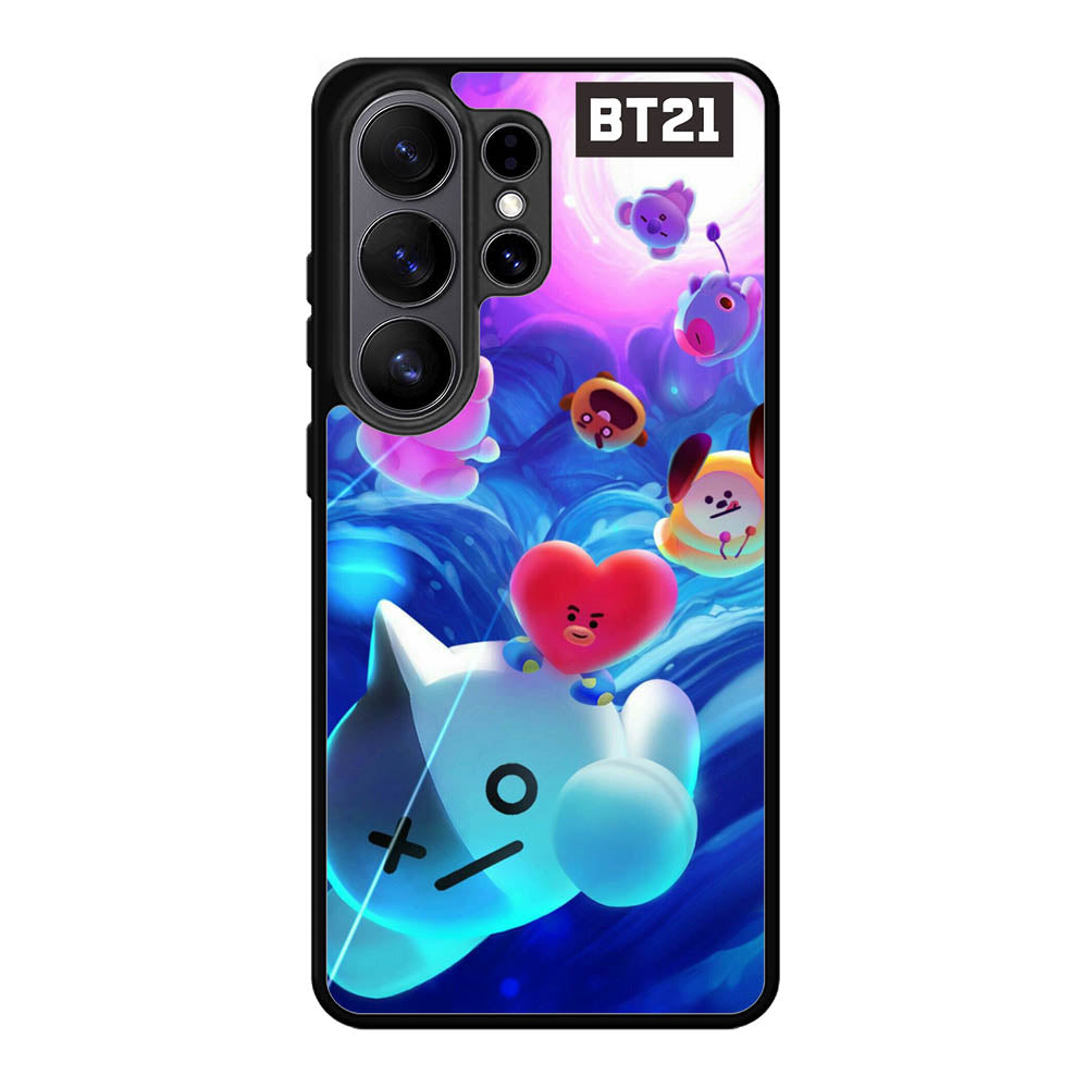 BTS Bt21 Galaxy Samsung Galaxy S26 Ultra phone case with DC0249 design