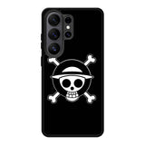 One Piece Logo Black Samsung Galaxy S26 Ultra phone case