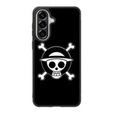 One Piece Logo Black Samsung Galaxy A57 Case