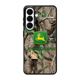 John Deere Camo Logo Samsung Galaxy S26 phone case with DC0911 design
