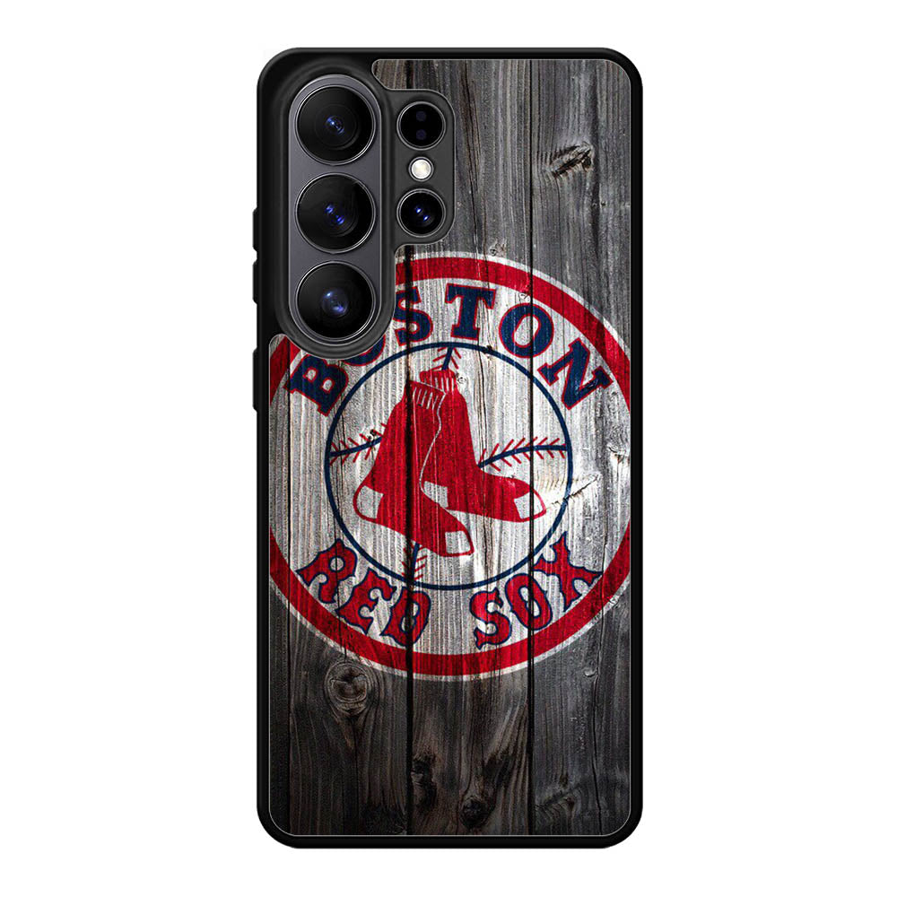 Boston Red Sox In The Wood Samsung Galaxy S26 Ultra phone case with DC0236 design