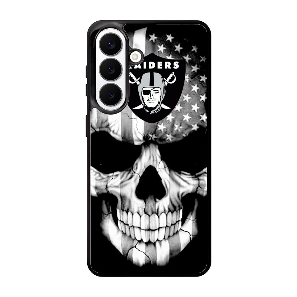 Skull Oakland Raiders Samsung Galaxy S26 Case DC1676