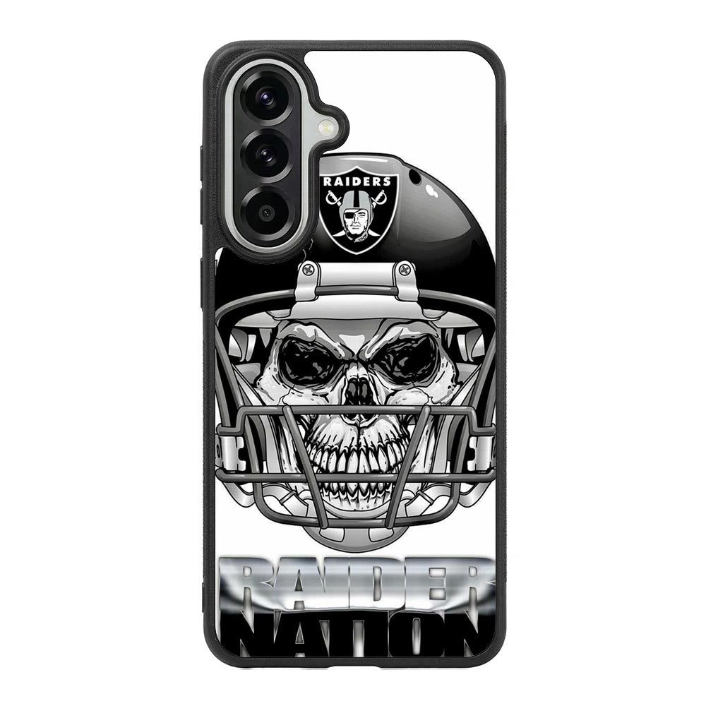 Oakland Raiders Nation Samsung Galaxy A37 Case