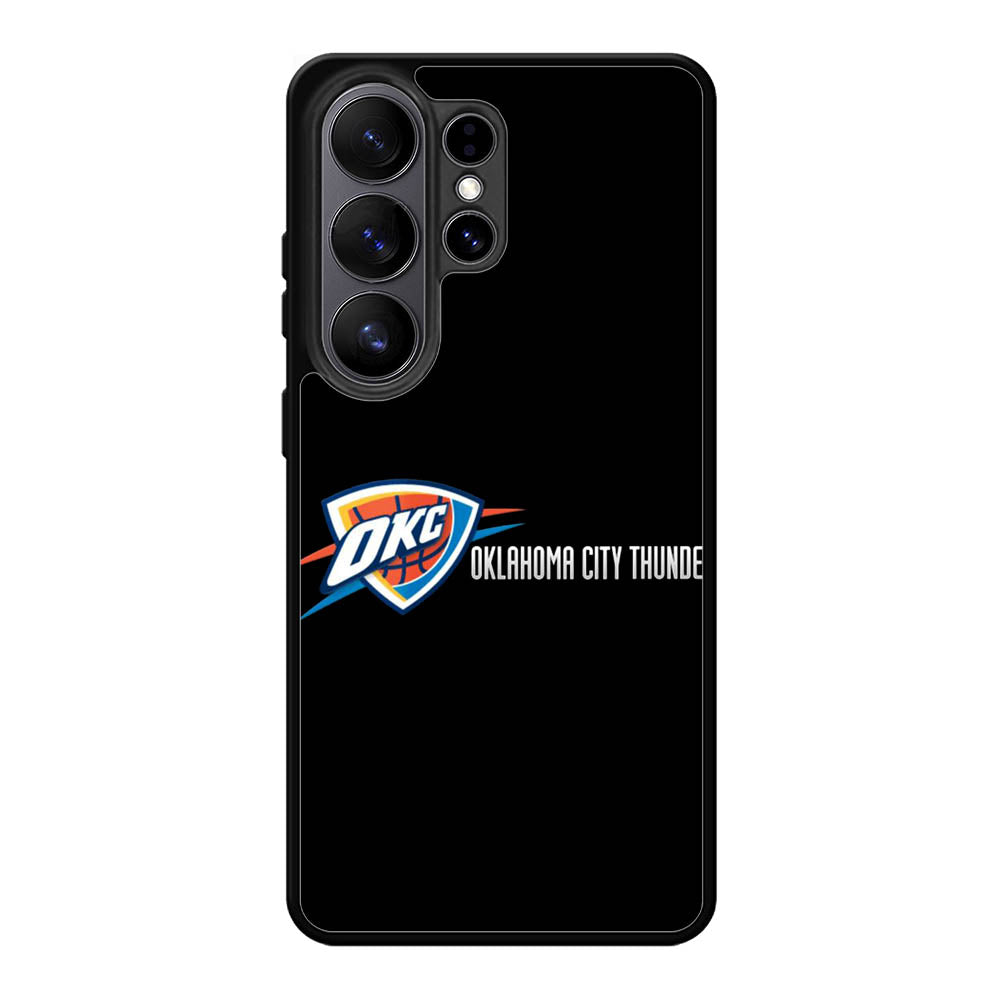 Oklahoma City Thunder Samsung Galaxy S26 Ultra phone case with DC1353 design