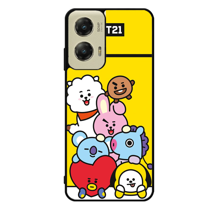 BTS BT21 All Characters Motorola Moto G Stylus 5G 2024 Case