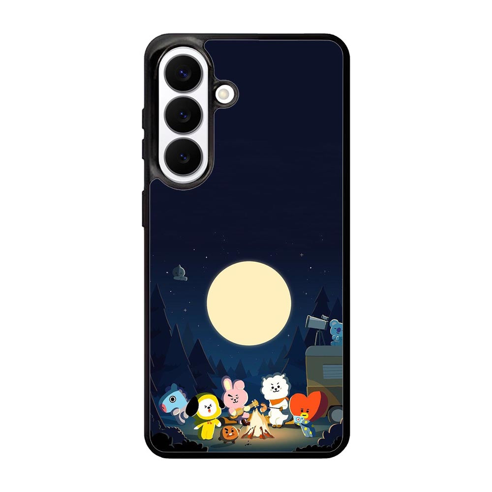BTS Bt21 Team Camping In Forest Samsung Galaxy S26 Case DC0253