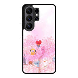 BTS Bt21 Sakura Summer Samsung Galaxy S26 Ultra phone case with DC0252 design