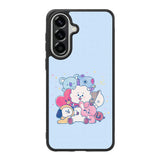 BTS BT21 Blue Texture Samsung Galaxy A57 Case