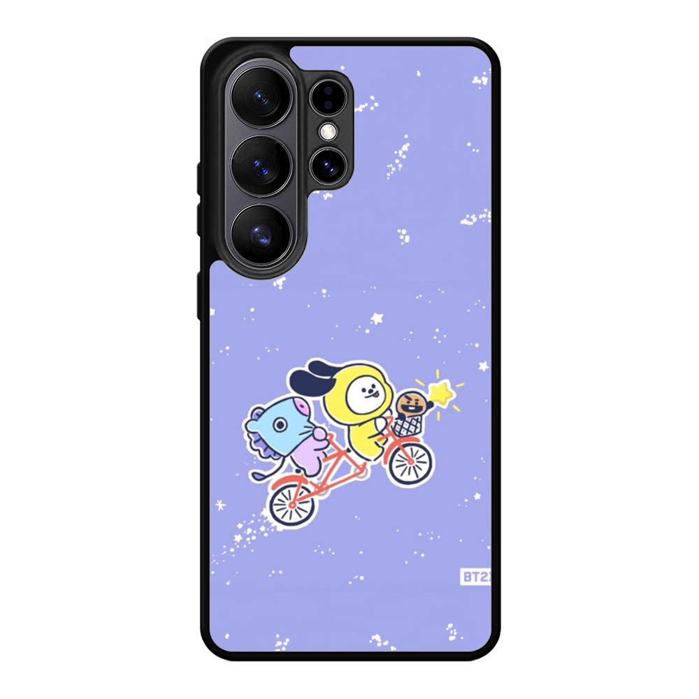 BT21 BTS chimmy mang shooky Jimin Samsung Galaxy S26 Ultra phone case