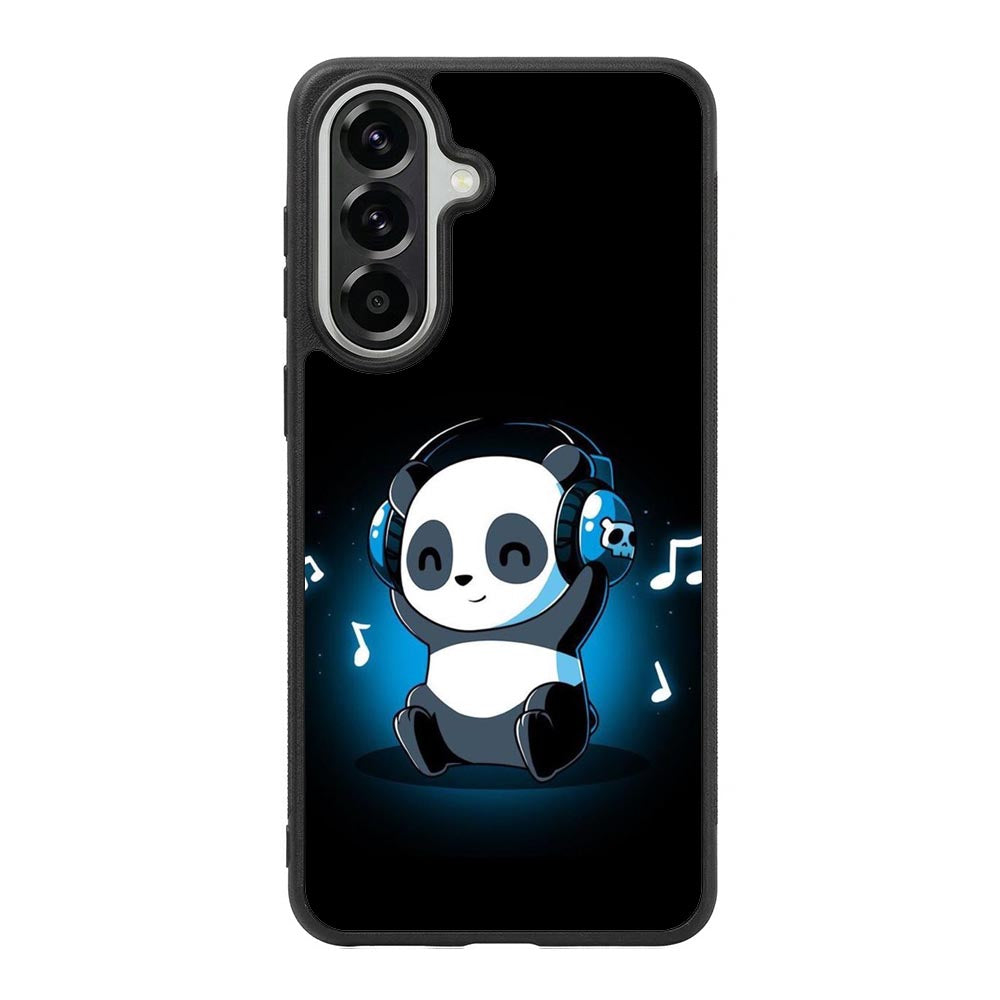 Panda Cute Music Samsung Galaxy A57 Case