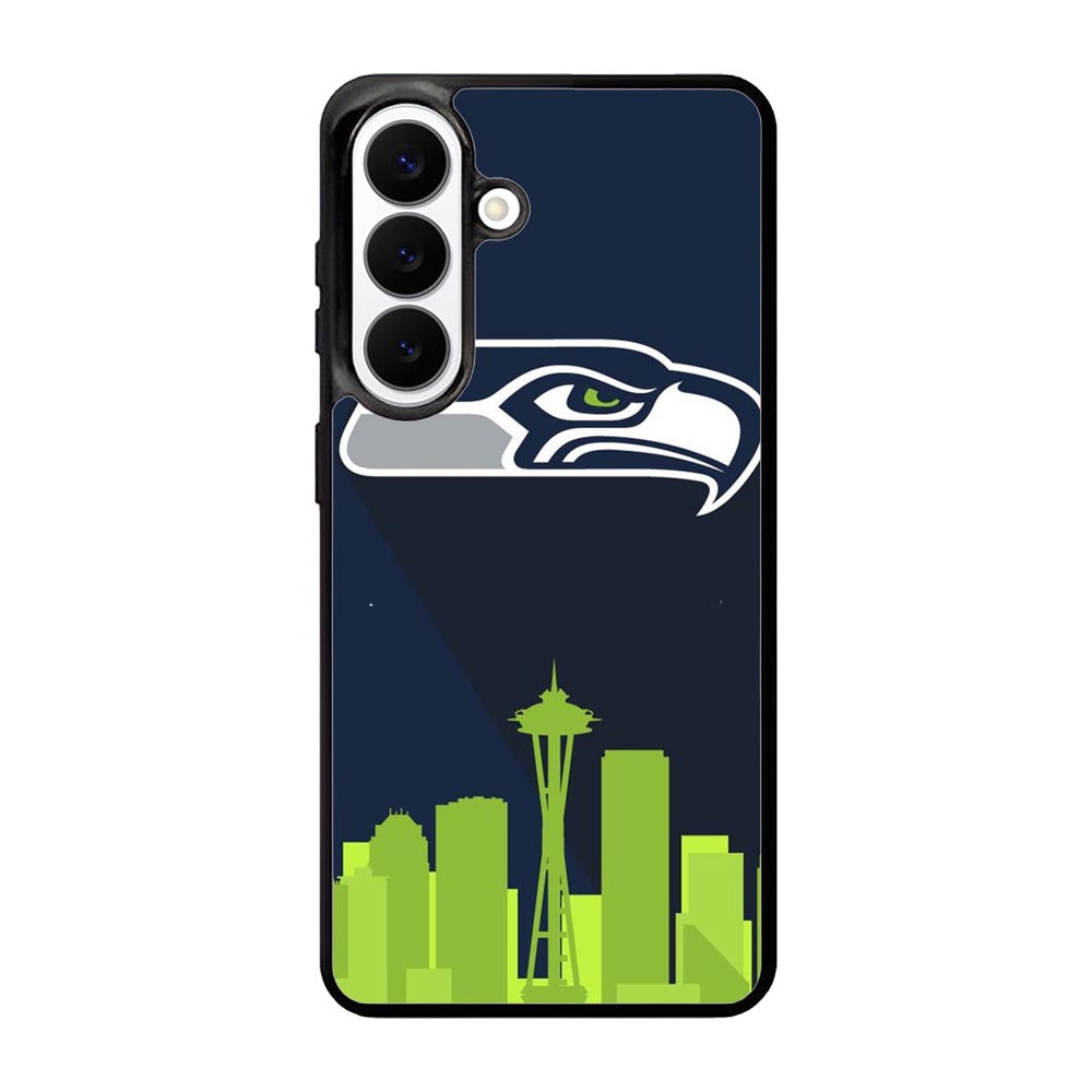 Seattle Seahawks Samsung Galaxy S26 Plus phone case with DC1650 design