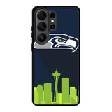 Seattle Seahawks Samsung Galaxy S26 Ultra phone case with DC1650 design