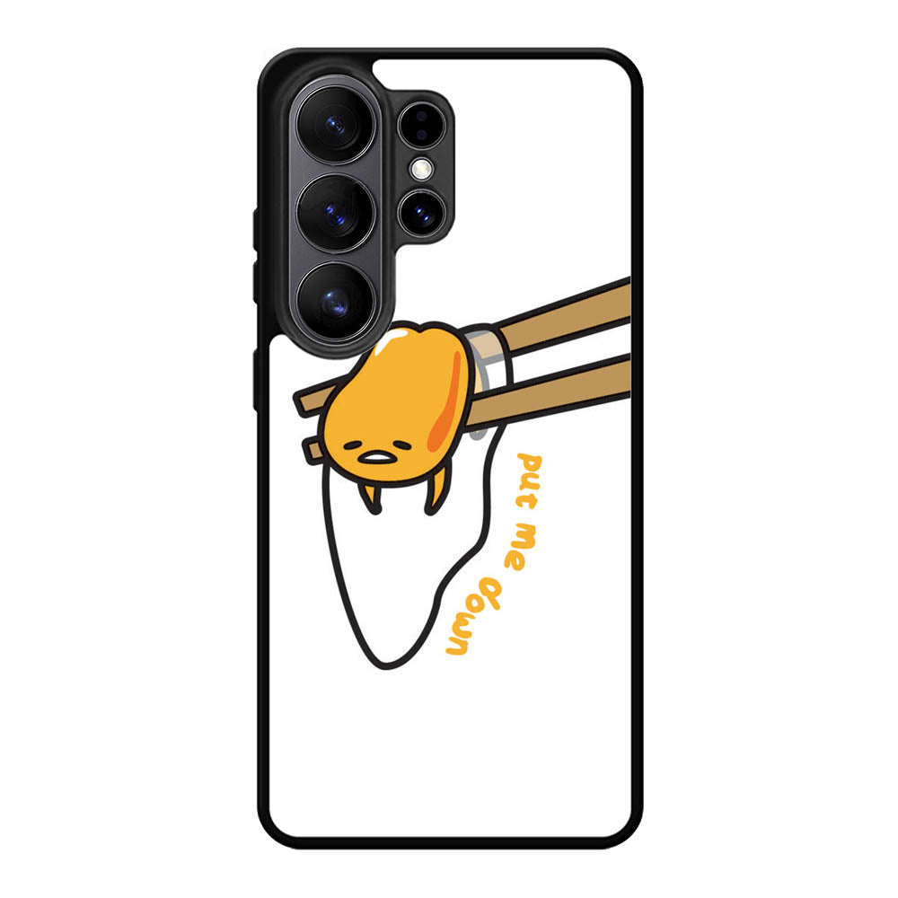Put Me Down Gudetama Samsung Galaxy S26 Ultra Case DC1543