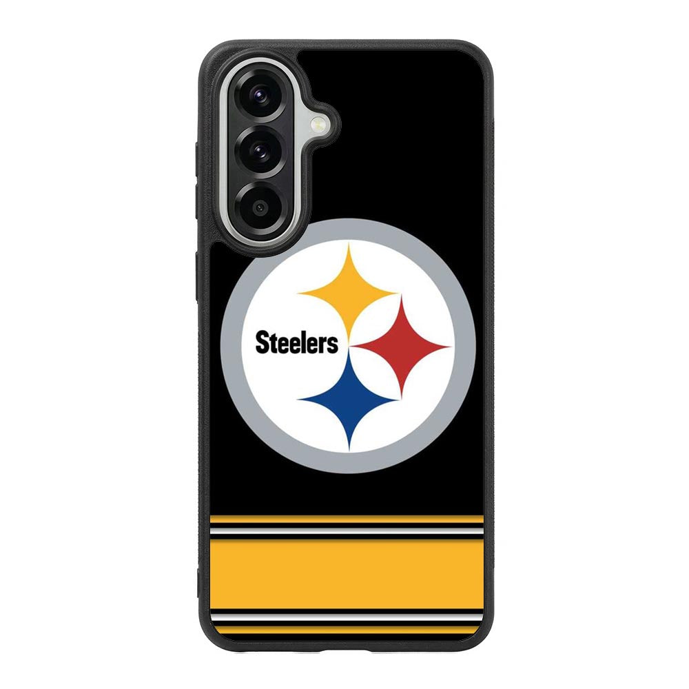 Pittsburgh Steelers Logo Strip Samsung Galaxy A37 Case DC1466