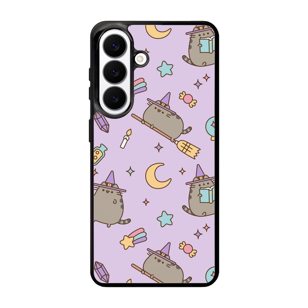 Pusheen The Cat Witch Samsung Galaxy S26 phone case