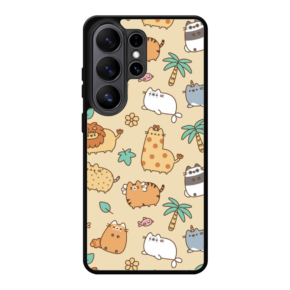 Pusheen The Cat Animal Samsung Galaxy S26 Ultra phone case