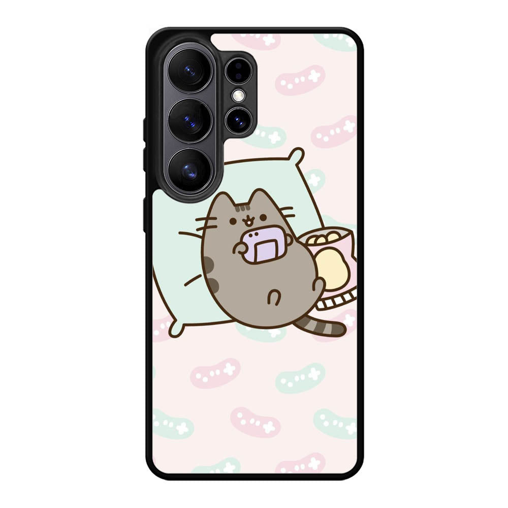 Pusheen The Cat Enjoy Gaming Samsung Galaxy S26 Ultra Case DC1534
