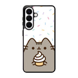 Pusheen The Cat Rainbow Cupcakes Samsung Galaxy S26 Case DC1540