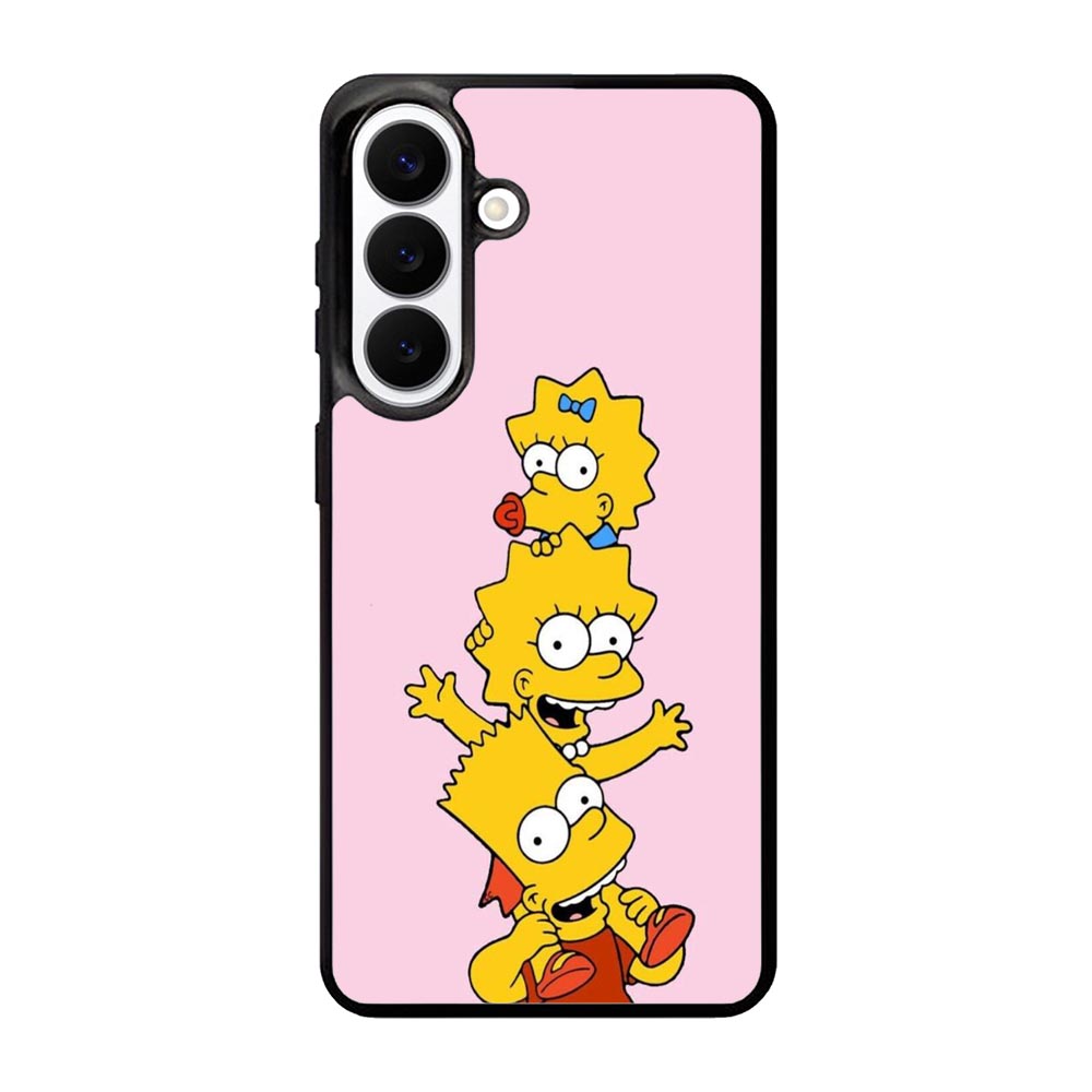 The Simpsons And Family Samsung Galaxy S26 Plus phone case