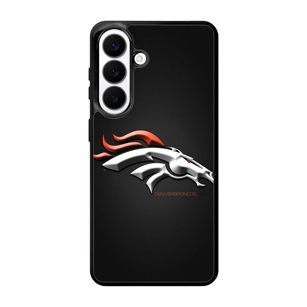 Denver Broncos Grey Background Samsung Galaxy S26 Case DC0478