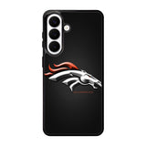 Denver Broncos Grey Background Samsung Galaxy S26 phone case