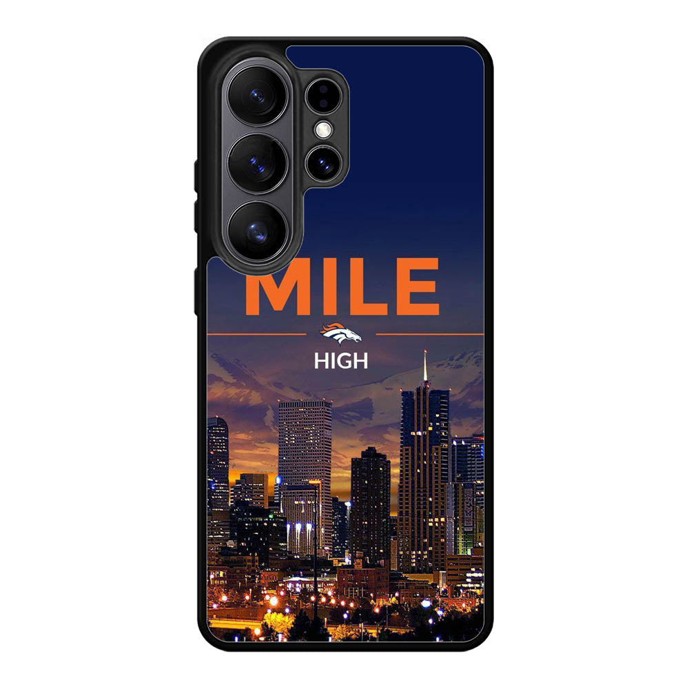 Denver Broncos Mile High Samsung Galaxy S26 Ultra phone case